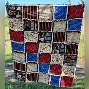 Handmade Western Rag Quilt